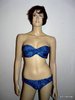 Extravaganter blauer Sexy H&M Bikini Beachwear Tanga Größe 38