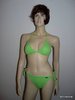 Supersexy grüner Buffalo-Bikini Beachwear Tanga Größe 38