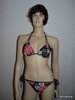 Supersexy Flower-Power Buffalo-Bikini Beachwear Tanga Größe 38 A/B