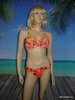 Supersexy orangefarbener H&M Bikini Beachwear Tanga Größe 40 Cup C